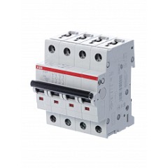 Автоматический выключатель 4-полюсный ABB S204 D16 (автомат электрический) 2CDS254001R0161
