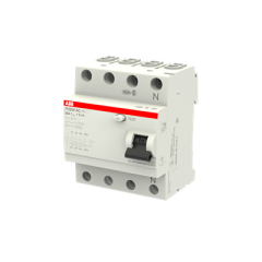 УЗО ABB FH204 AC-25/0,03 4-х полюсное тип AC 25A 30mA 4 модуля 2CSF204002R1250 (ВДТ) 2CSF204002R1250