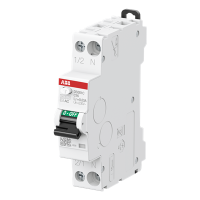 Дифференциальные автоматы двухполюсные ABB серии DS301 тип АC