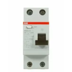 УЗО ABB FH202 AC-25/0,03 2-х полюсное тип AC 25A 30mA 2 модуля (ВДТ) 2CSF202004R1250