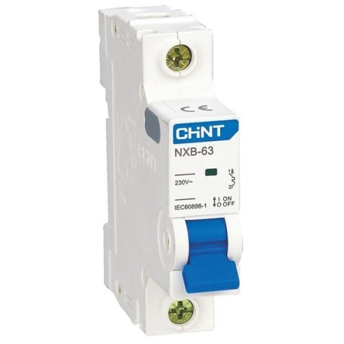 Автоматический выключатель Chint NXB-63S 1P 50А 4.5kA х-ка C (R) (автомат электрический) 296715