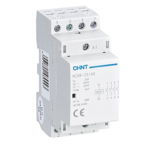 Контактор модульный Chint NCH8-20/22 20A 2НЗ+2НО AC220/230В 50Гц (R) 256087