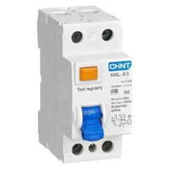 УЗО Chint NXL-63 6kA 1P+N 16A 30mA тип A (R) (ВДТ) 280715