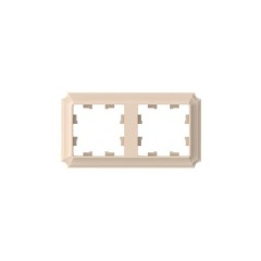 2-постовая РАМКА, цвет ПЕСОЧНЫЙ, AtlasDesign Antique, ATN101202