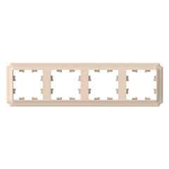 4-постовая РАМКА, цвет ПЕСОЧНЫЙ, AtlasDesign Antique, ATN101204