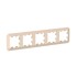 5-постовая РАМКА, цвет ПЕСОЧНЫЙ, AtlasDesign Antique, ATN101205