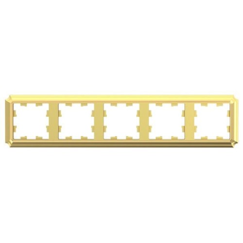 5-постовая РАМКА, цвет ЗОЛОТО, AtlasDesign Antique, ATN101605