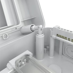 54 модуля Щит навесной Tekfor (3х18) IP65 прозрачная  дверца (электрический шкаф) BNK 65-54-1