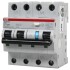 Дифференциальный автомат ABB DS203NC C32А 30mA тип АС 3P+N трехфазный электромеханический 6кА (дифавтомат, АВДТ) 2CSR256040R3324