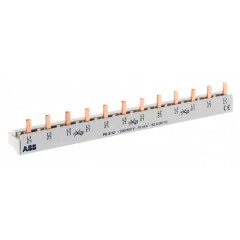 Гребенчатая шина ABB PS3/12 3-полюсная (L1 L2 L3) 12 модулей 63А 2CDL230001R1012