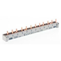 Гребенчатая шина ABB PS4/12 4-полюсная (N L1 L2 L3) 12 модулей 63А 2CDL240101R1012