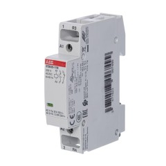 ABB Контактор ESB20-11N-01 модульный (20А АС-1, 1НО+1НЗ), катушка 24В AC/DC