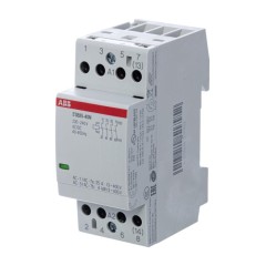 Контактор ESB25-40N-01 модульный (25А АС-1, 4НО), катушка 24В AC/DC 2 модуля 1SAE231111R0140