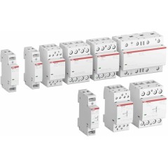 Контактор ESB25-40N-01 модульный (25А АС-1, 4НО), катушка 24В AC/DC 2 модуля 1SAE231111R0140