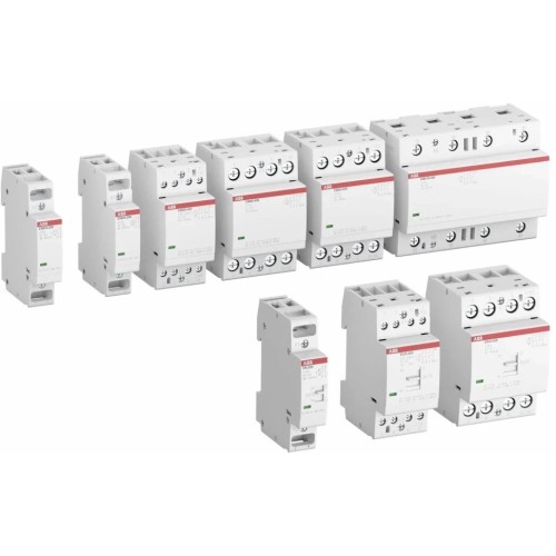 Контактор ESB25-40N-01 модульный (25А АС-1, 4НО), катушка 24В AC/DC 2 модуля 1SAE231111R0140