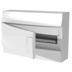 Бокс настенный ABB Mistral41 18М модулей непрозрачная дверь с клеммным блоком 1SLM004102A3104
