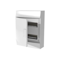 Бокс настенный ABB Mistral41 24М модуля (2x12) непрозрачная дверь с клеммным блоком 1SLM004102A3105