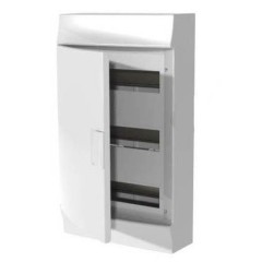 Бокс настенный ABB Mistral41 36М модулей (3x12) непрозрачная дверь с клеммным блоком 1SLM004102A3107
