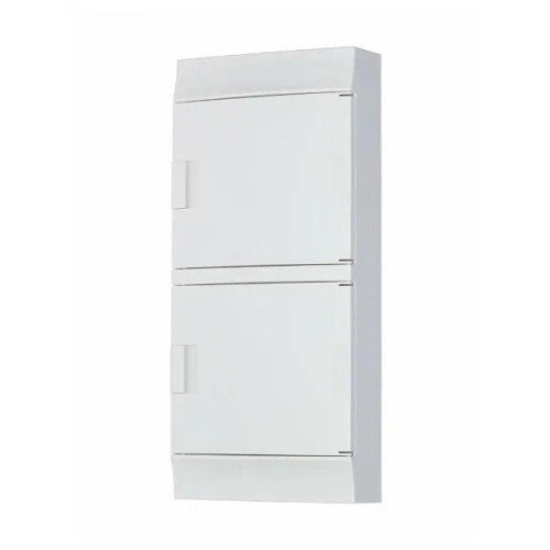 Бокс настенный ABB Mistral41 48М модулей (4x12) непрозрачная дверь с клеммным блоком 1SLM004102A3108