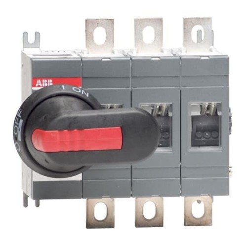 ABB OT250E03P Выключатель-разъединитель 3P 250A, с ручкой и переходником