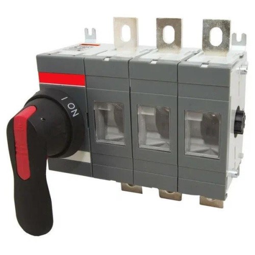 ABB OT250E03P Выключатель-разъединитель 3P 250A, с ручкой и переходником