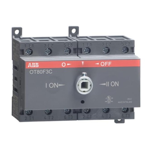 ABB Реверсивный рубильник OT80F3C 80А (без ручки)