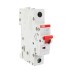 Рубильник модульный ABB 1П 16А рычаг красный SD201/16 (выключатель нагрузки) 2CDD281101R0016