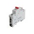 ABB SD201 Рубильник 1P 40A рычаг красный