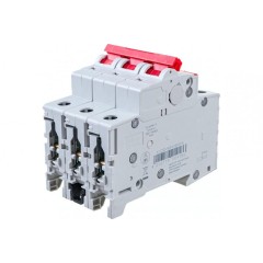 Рубильник модульный ABB 3П 16А рычаг красный SD203/16 (выключатель нагрузки) 2CDD283101R0016