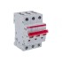 ABB SD203 Рубильник 3P 25A рычаг красный