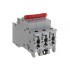 ABB SD203 Рубильник 3P 32A рычаг красный