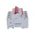 ABB SD204 Рубильник 4P 40A рычаг красный