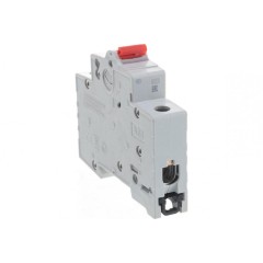 Рубильник модульный ABB 1П 40А рычаг красный однофазный SHD201/40 (выключатель нагрузки) 2CDD271111R0040