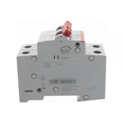 Рубильник модульный ABB 2П 40А рычаг красный однофазный SHD202/40 (выключатель нагрузки) 2CDD272111R0040
