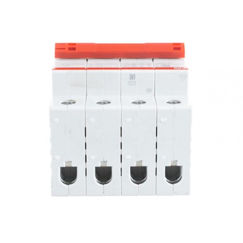ABB SHD204 Рубильник 4P 16A рычаг красный