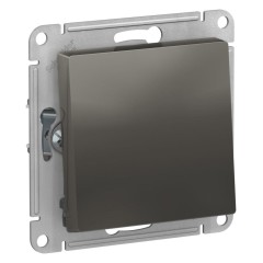 ATLASDESIGN 1-клавишный ПЕРЕКЛЮЧАТЕЛЬ, сх.6, 10АХ, механизм, СТАЛЬ, ATN000961
