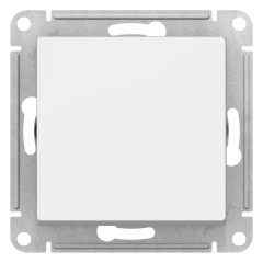 ATLASDESIGN 1-клавишный ВЫКЛЮЧАТЕЛЬ 2-полюсный, 10А, мех., БЕЛЫЙ, ATN000121