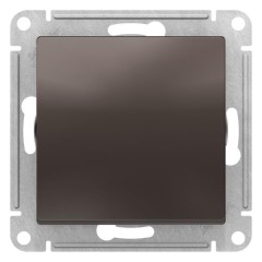 ATLASDESIGN 1-клавишный ВЫКЛЮЧАТЕЛЬ 2-полюсный, 10А, мех., МОККО, ATN000621