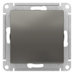 ATLASDESIGN 1-клавишный ВЫКЛЮЧАТЕЛЬ 2-полюсный, 10А, мех., СТАЛЬ, ATN000921
