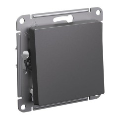 ATLASDESIGN 1-клавишный ВЫКЛЮЧАТЕЛЬ, сх.1, 10АХ, механизм, БАЗАЛЬТ, ATN001411