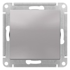 ATLASDESIGN AQUA 1-клавишный ПЕРЕКЛЮЧАТЕЛЬ IP44, сх.6, 10АХ, механизм, АЛЮМИНИЙ, ATN440361