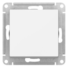 ATLASDESIGN AQUA 1-клавишный ПЕРЕКЛЮЧАТЕЛЬ IP44, сх.6, 10АХ, механизм, БЕЛЫЙ, ATN440161