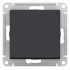 ATLASDESIGN AQUA Переключатель 1-клав. IP44, сх.6, 10АХ, карбон, ATN441061