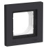 ATLASDESIGN AQUA Рамка IP44 1-постовая , карбон, ATN441001