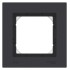 ATLASDESIGN AQUA Рамка IP44 1-постовая , карбон, ATN441001