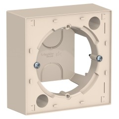 ATLASDESIGN КОРОБКА для наружного монтажа, БЕЖЕВЫЙ, ATN000200