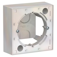 ATLASDESIGN КОРОБКА для наружного монтажа, ЖЕМЧУГ, ATN000400
