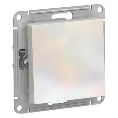 ATLASDESIGN Нажимная КНОПКА, сх.1, 10АХ, механизм, ЖЕМЧУГ, ATN000415