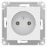 ATLASDESIGN РОЗЕТКА без заземления без шторок, 16А, механизм, ЛОТОС, ATN001341