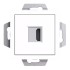 ATLASDESIGN РОЗЕТКА HDMI, механизм, БЕЛЫЙ, ATN000180
